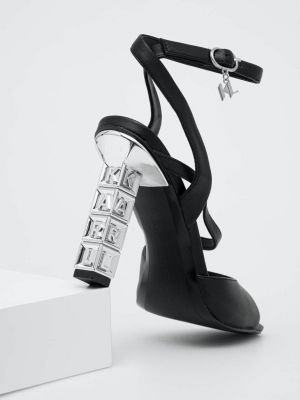 Sandály Karl Lagerfeld černé