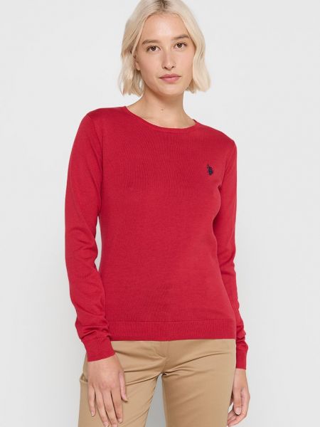 Sweter U.s Polo Assn. czerwony
