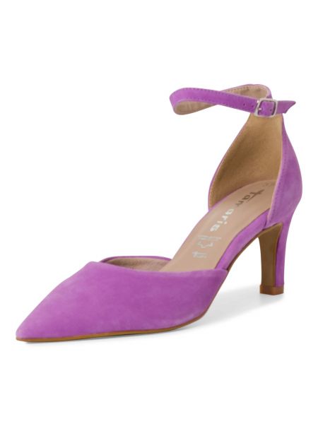 Pantofi cu toc Tamaris violet