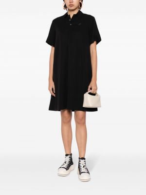 Mini šaty s výšivkou Sport B. By Agnès B. černé