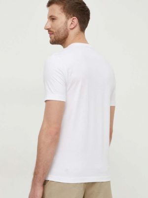 Koszulka bawełniana Calvin Klein biała