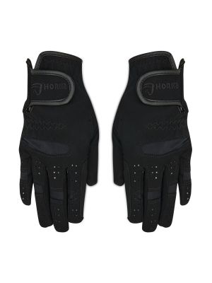 Велурени ръкавици Horka черно
