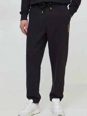 Sportovní kalhoty s aplikacemi Calvin Klein černé
