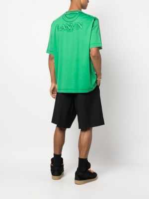 T-shirt en coton Lanvin vert