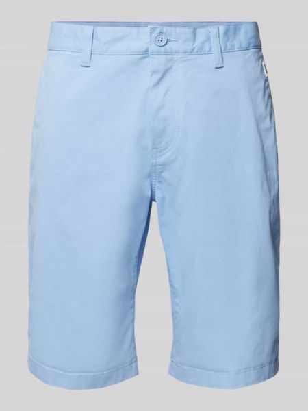 Szorty jeansowe w jednolitym kolorze Tommy Jeans niebieskie