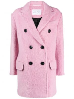 Kabát Stand Studio rózsaszín