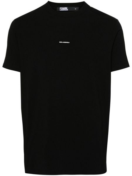 T-krekls Karl Lagerfeld melns