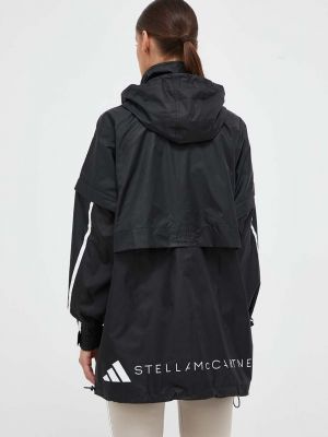 Geacă de tranziție oversize Adidas By Stella Mccartney negru