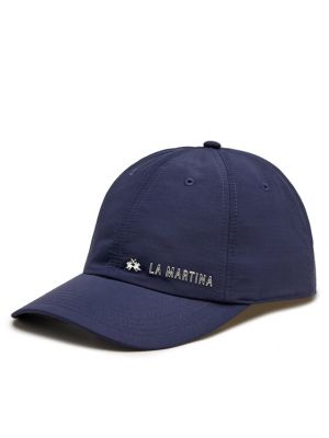 Kepurė su snapeliu La Martina mėlyna