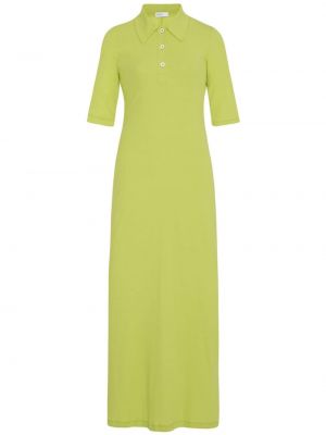Sukienka bawełniana Rosetta Getty zielona
