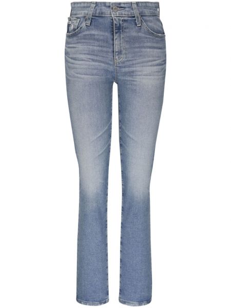 Kõrge vöökohaga kitsa lõikega teksapüksid Ag Jeans