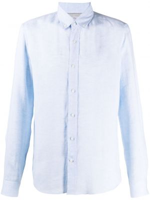 Camisa con botones Brunello Cucinelli azul