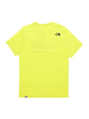 Koszulka w miejskim stylu The North Face żółta