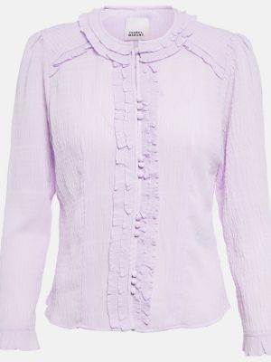 Top Isabel Marant fioletowy