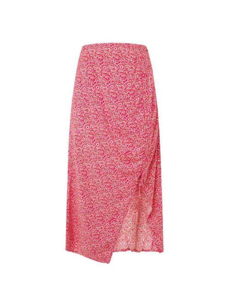 Джинсовая юбка Pepe Jeans розовая