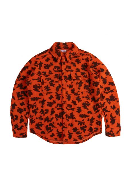Плетеная рубашка в деловом стиле Erl оранжевая