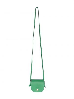 Bőr pénztárca Longchamp zöld