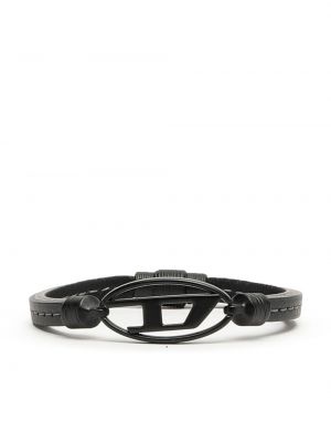 Manschett armband Diesel svart