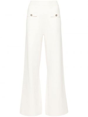 Pantalon large Twinset blanc