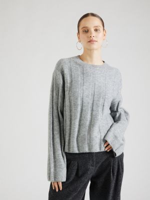 Пуловер Weekday сиво