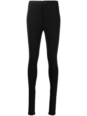 Pantaloni a vita alta skinny Wardrobe.nyc nero