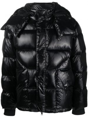 Prešívaná páperová bunda s kapucňou A-cold-wall* čierna