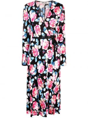 Midi haljina s printom Dvf Diane Von Furstenberg