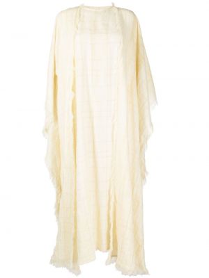 Ленена рокля Bambah бяло