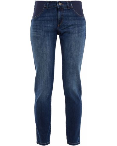 Зауженные джинсы скинни со средней посадкой Dl1961, синие