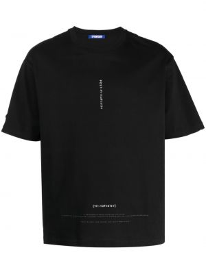 Raštuotas marškinėliai Spoonyard juoda