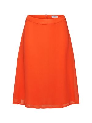 Jupe mi-longue Esprit orange