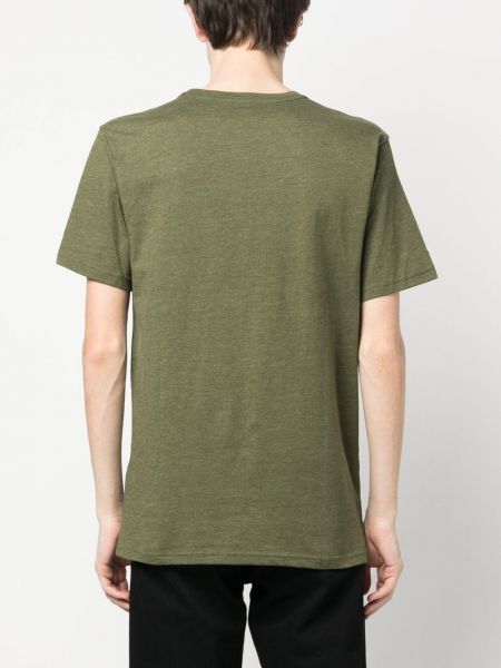 T-shirt di cotone con stampa Cotopaxi verde