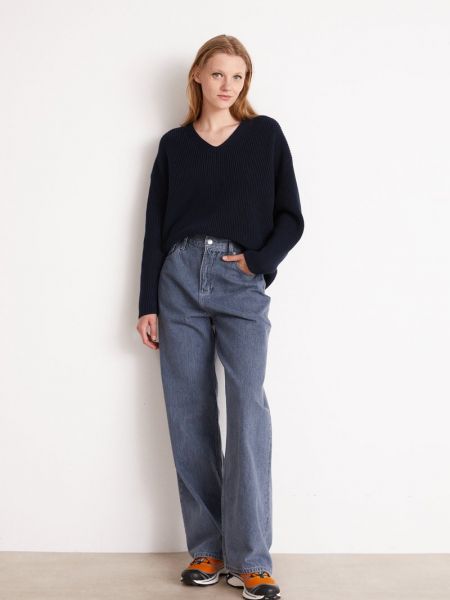 Jeansy relaxed fit Calvin Klein Jeans szare