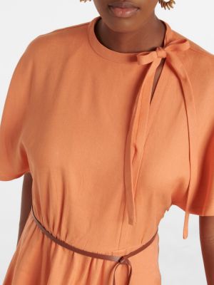 Midi šaty Altuzarra oranžová