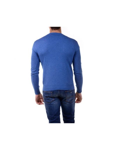 Sweter Armani Jeans niebieski