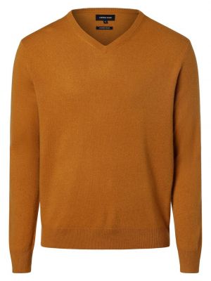 Sweter z kaszmiru Andrew James brązowy