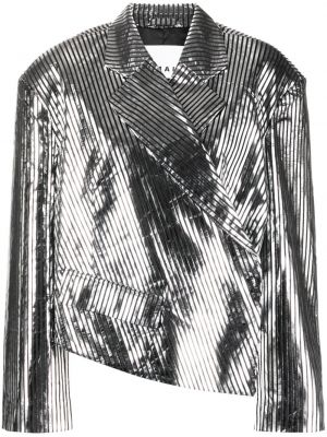 Asimetrična usnjena jakna Remain
