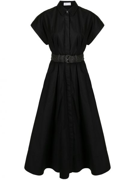 Рубашка платье миди Rebecca Vallance, черное