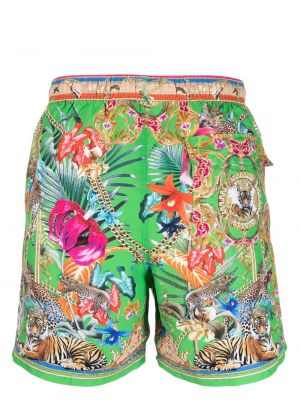 Geblümte shorts mit print Camilla grün