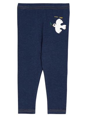 Leggings for jenter Mini Rodini blå