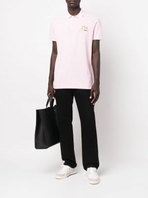 Polo marškinėliai Dsquared2 rožinė