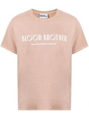 Camiseta con estampado Blood Brother
