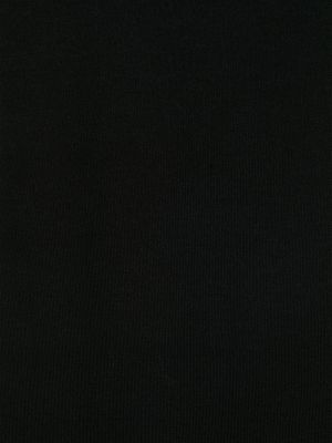 Vlněný šál s výšivkou Givenchy černý