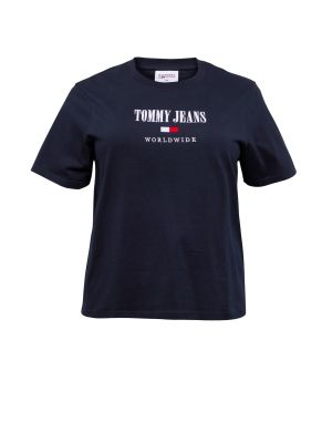 Majica Tommy Jeans Curve bela