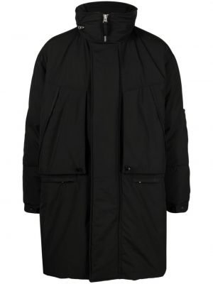Kabát s kapucňou Studio Tomboy čierna