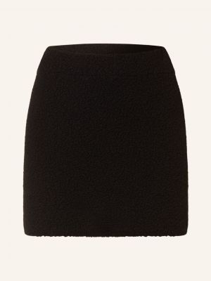Dzianinowa mini spódniczka Drykorn czarna