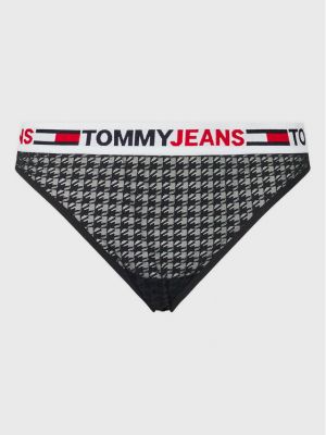 Бикини Tommy Jeans Curve черно
