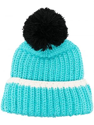 Плетена шапка Patou синьо