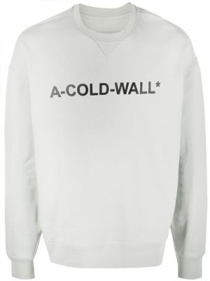 Bavlněná mikina A-cold-wall* šedá