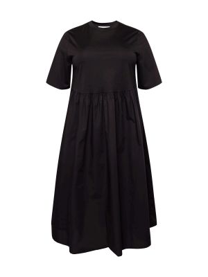 Košeľové šaty Selected Femme Curve čierna